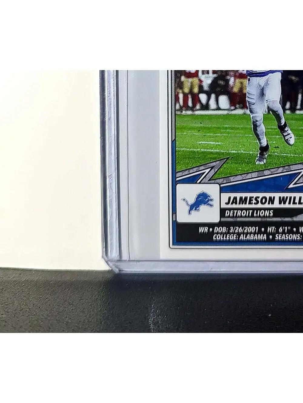 Jameson Williams 2025 Panini NFL #381 Sticker Detroit Lions